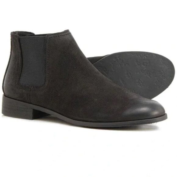 Frye Mallory Chelsea Suede Leather Size 8.5 - Picture 1 of 13